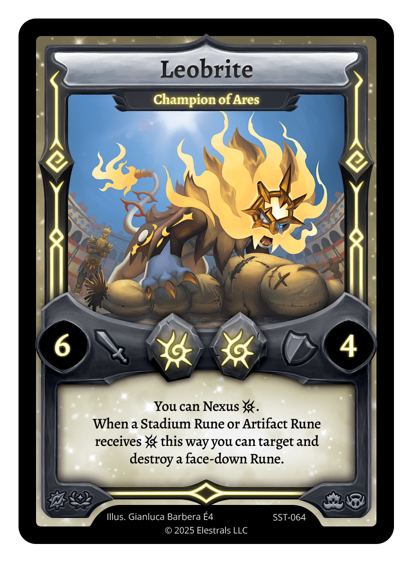 Leobrite - Champion of Ares - SST-064